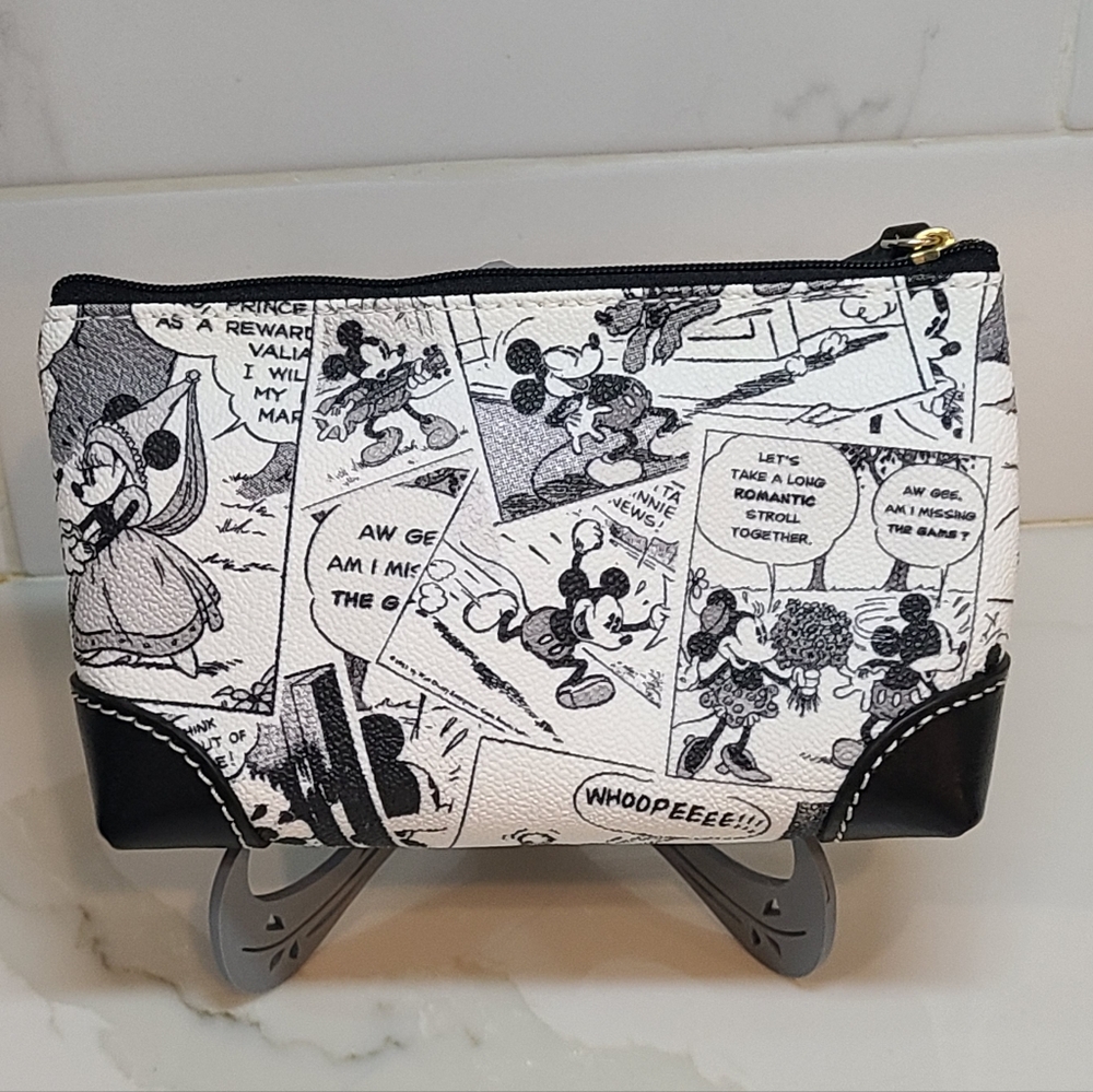 Dooney & Bourke Mickey & Minnie Disney Parks Cosmetic Bag NWOT - Picture 4 of 10